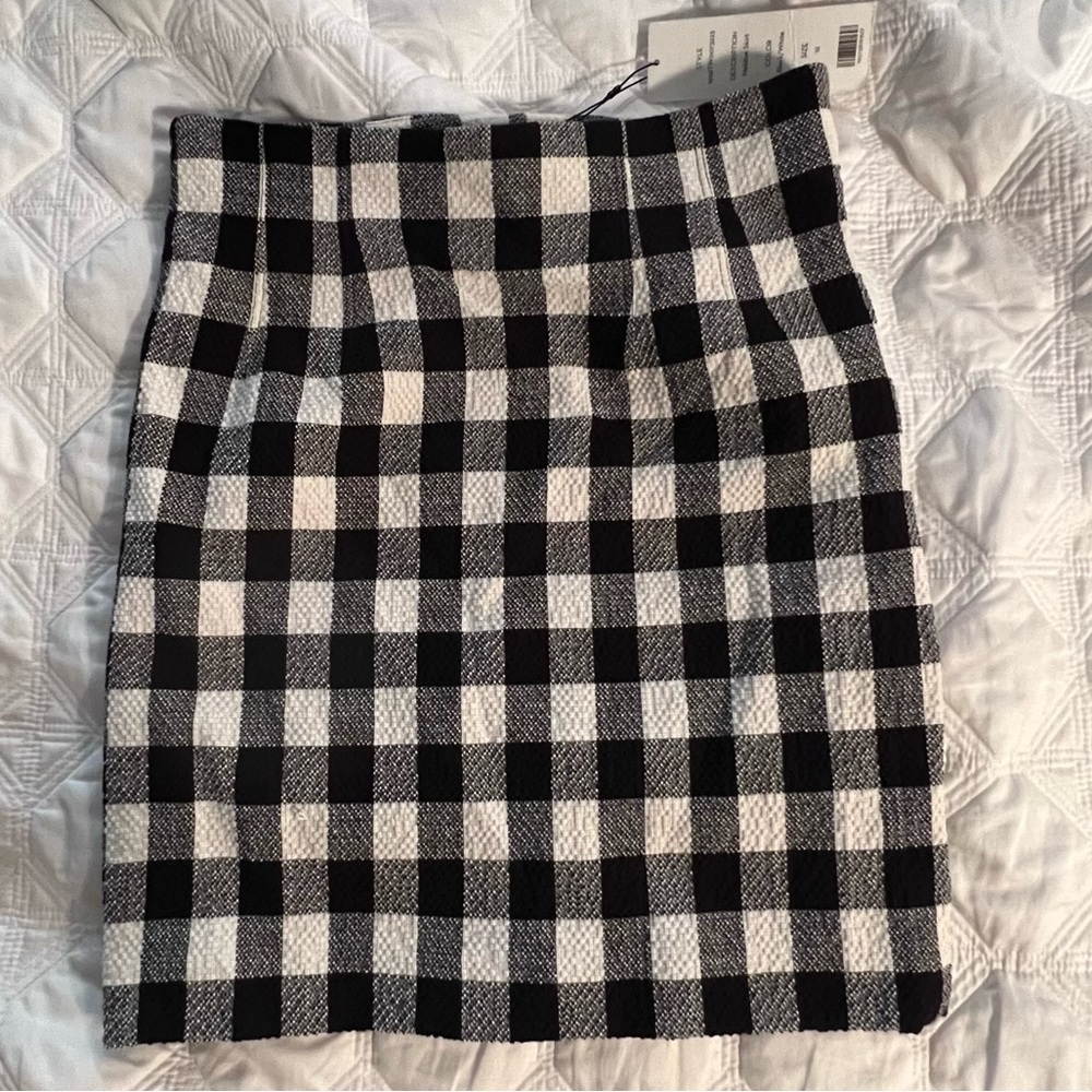 Veronica Beard gingham Maldive skirt size 12 *I SHIP SAME DAY!*